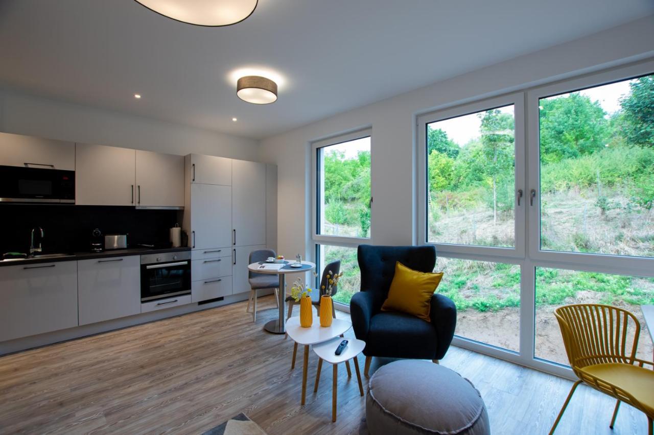 Livin63 Studio Apartments Hösbach Eksteriør bilde